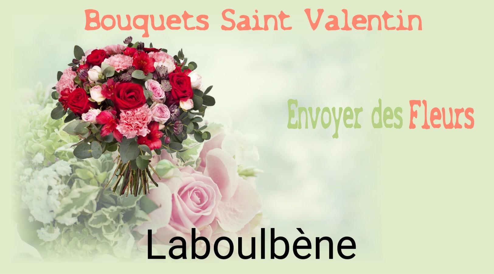 Roses de Saint-Valentin livrées à Laboulbène